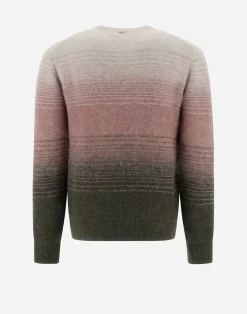 Herno Sweatshirts & Strickjacken-Resort Pullover Aus Faded Blend