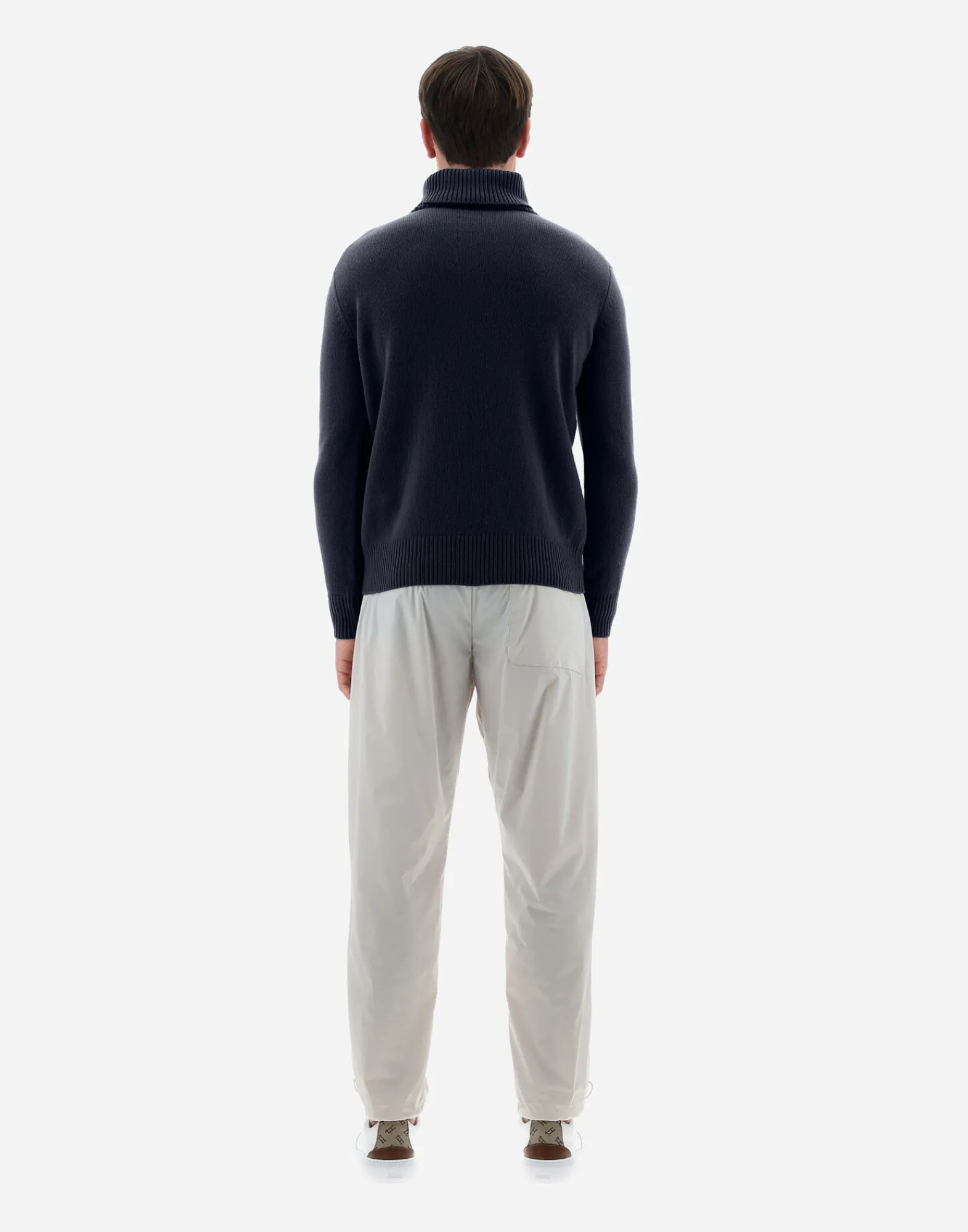Herno Sweatshirts & Strickjacken-Resort Pullover Aus Light Infinity Wool