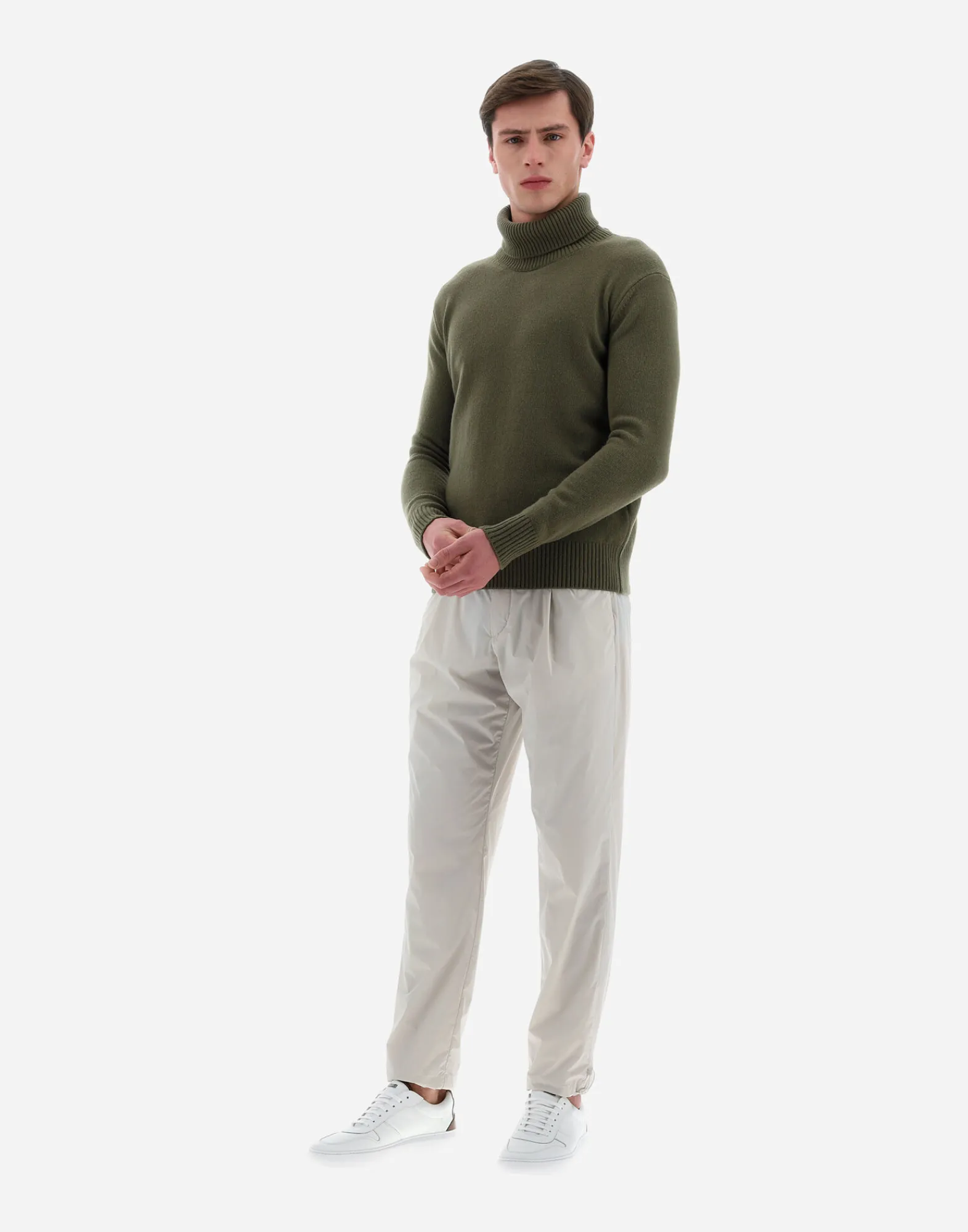 Herno Sweatshirts & Strickjacken-Resort Pullover Aus Light Infinity Wool