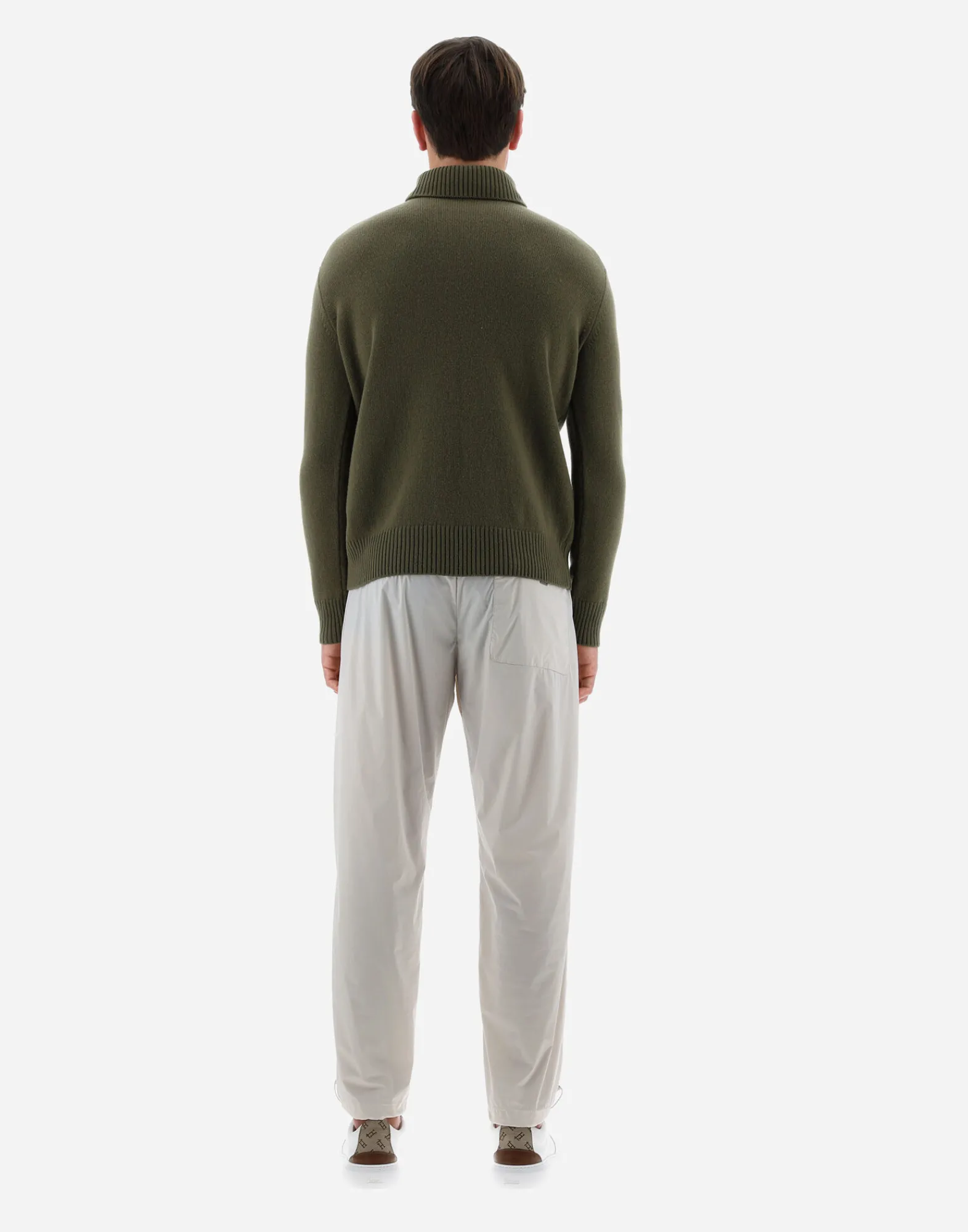 Herno Sweatshirts & Strickjacken-Resort Pullover Aus Light Infinity Wool