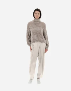 Herno Pullover & Strickjacken-Resort Rollkragenpullover Aus Chenille Knit