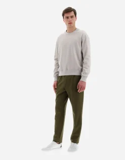 Herno Sweatshirts & Strickjacken-Resort Sweatshirt Aus Boiled Wool Jersey