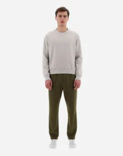 Herno Sweatshirts & Strickjacken-Resort Sweatshirt Aus Boiled Wool Jersey