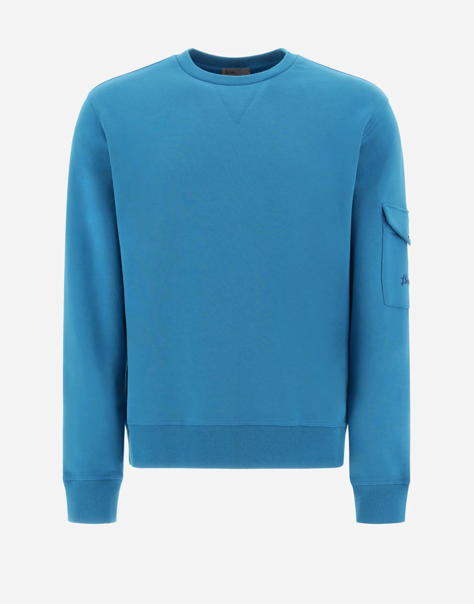 Herno Sweatshirts & Strickjacken-Resort Sweatshirt Aus Cotton Sweater