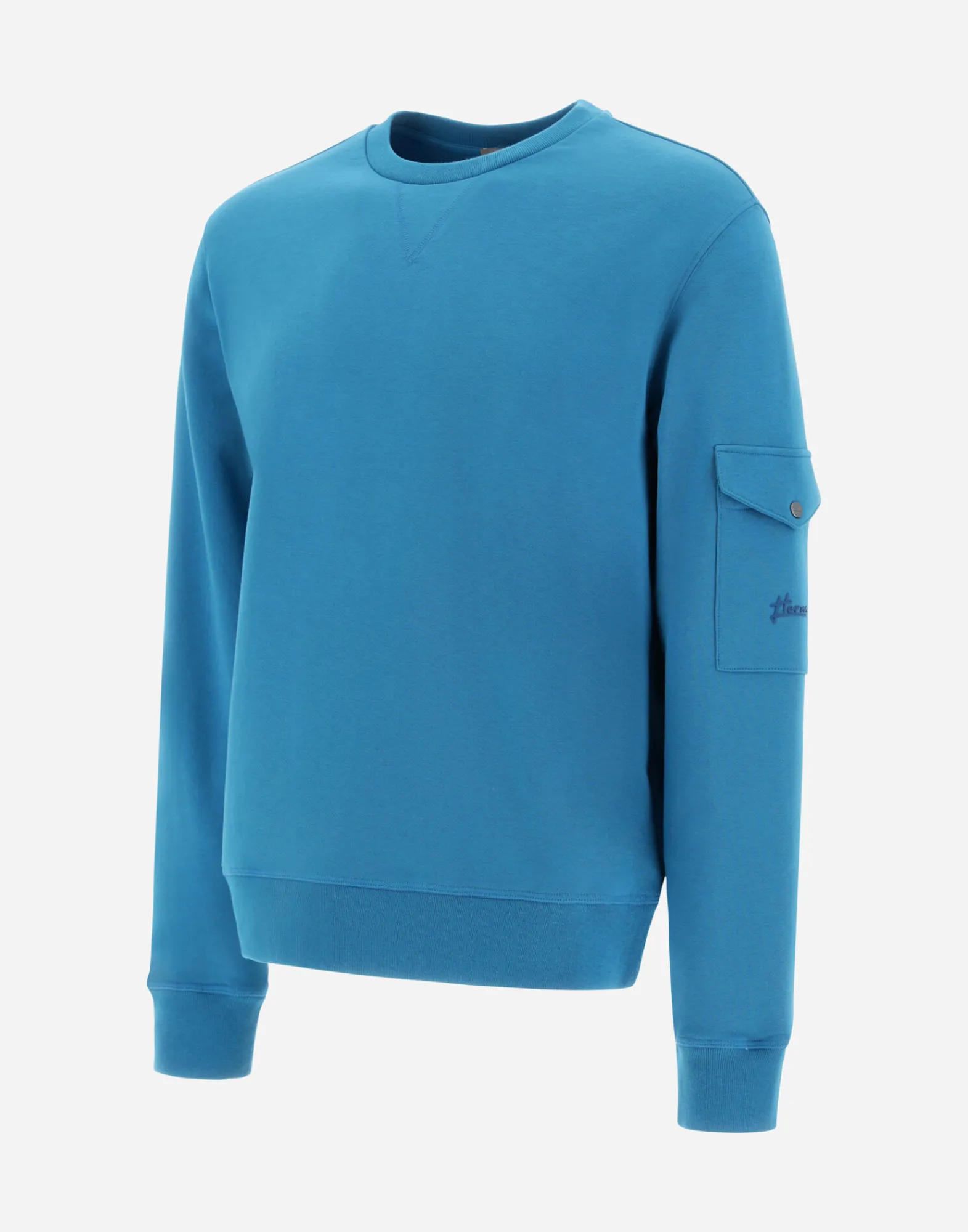 Herno Sweatshirts & Strickjacken-Resort Sweatshirt Aus Cotton Sweater