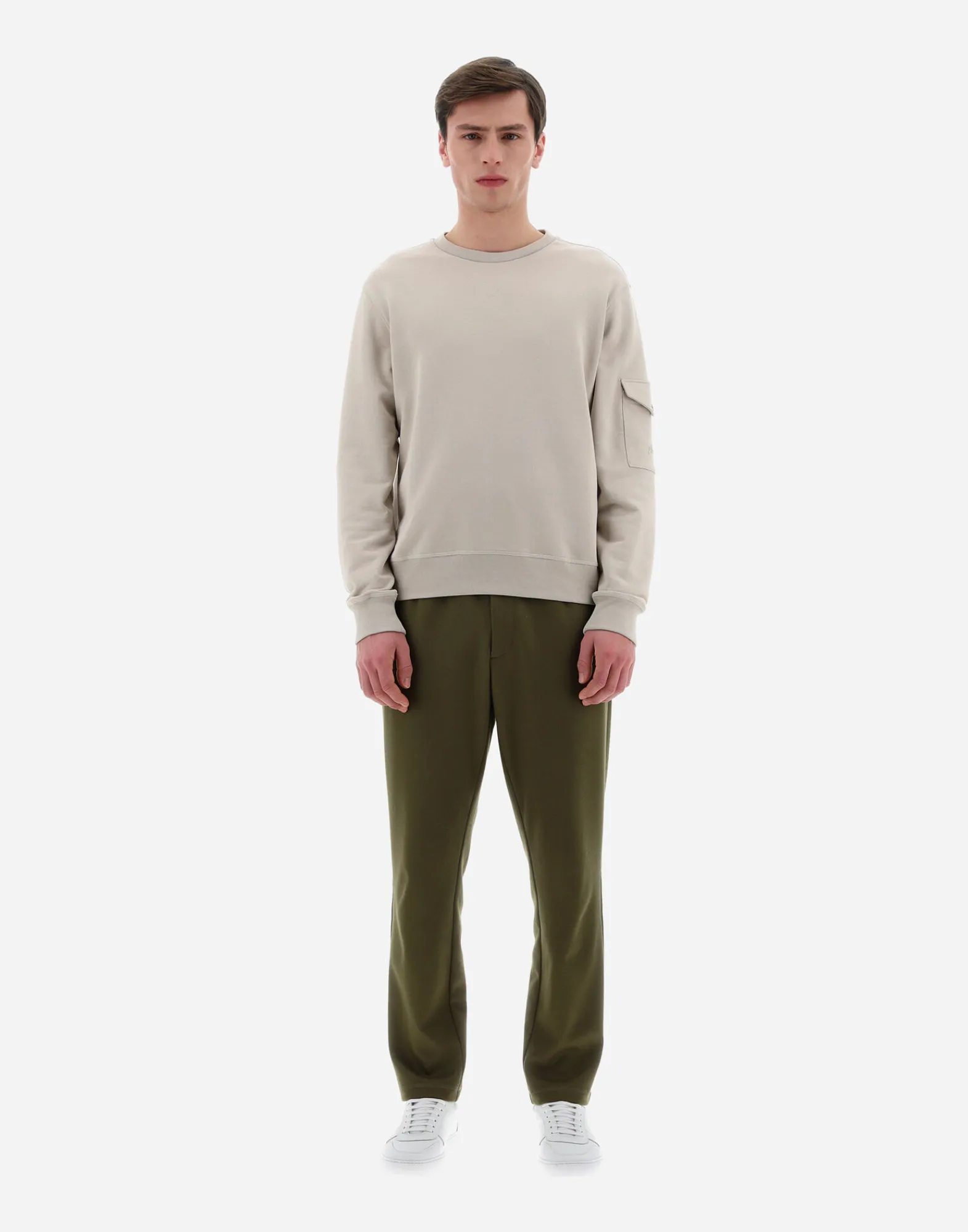 Herno Sweatshirts & Strickjacken-Resort Sweatshirt Aus Cotton Sweater