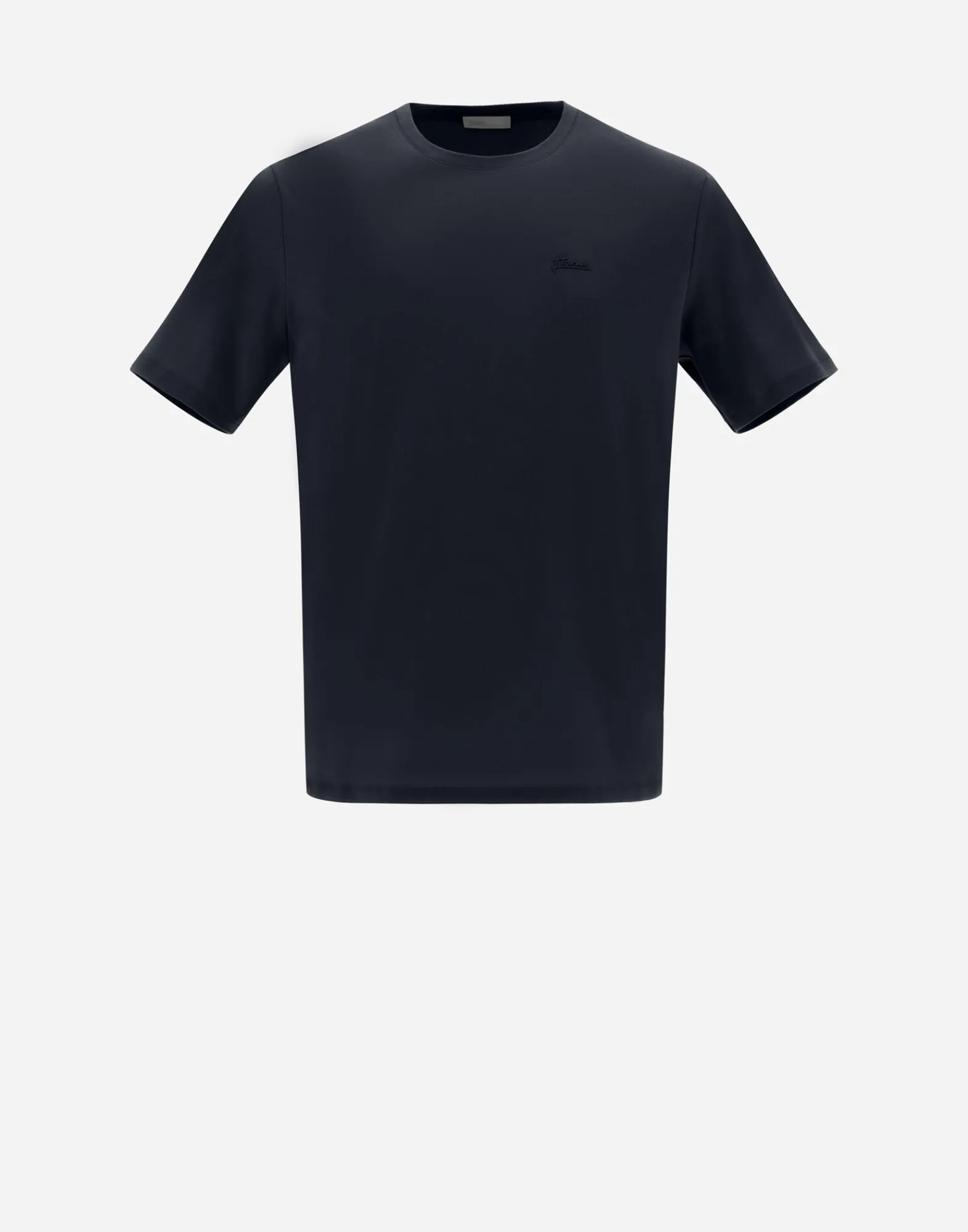 Herno T-Shirt & Polo-Shirts-Resort T-Shirt Aus Basic Cotton