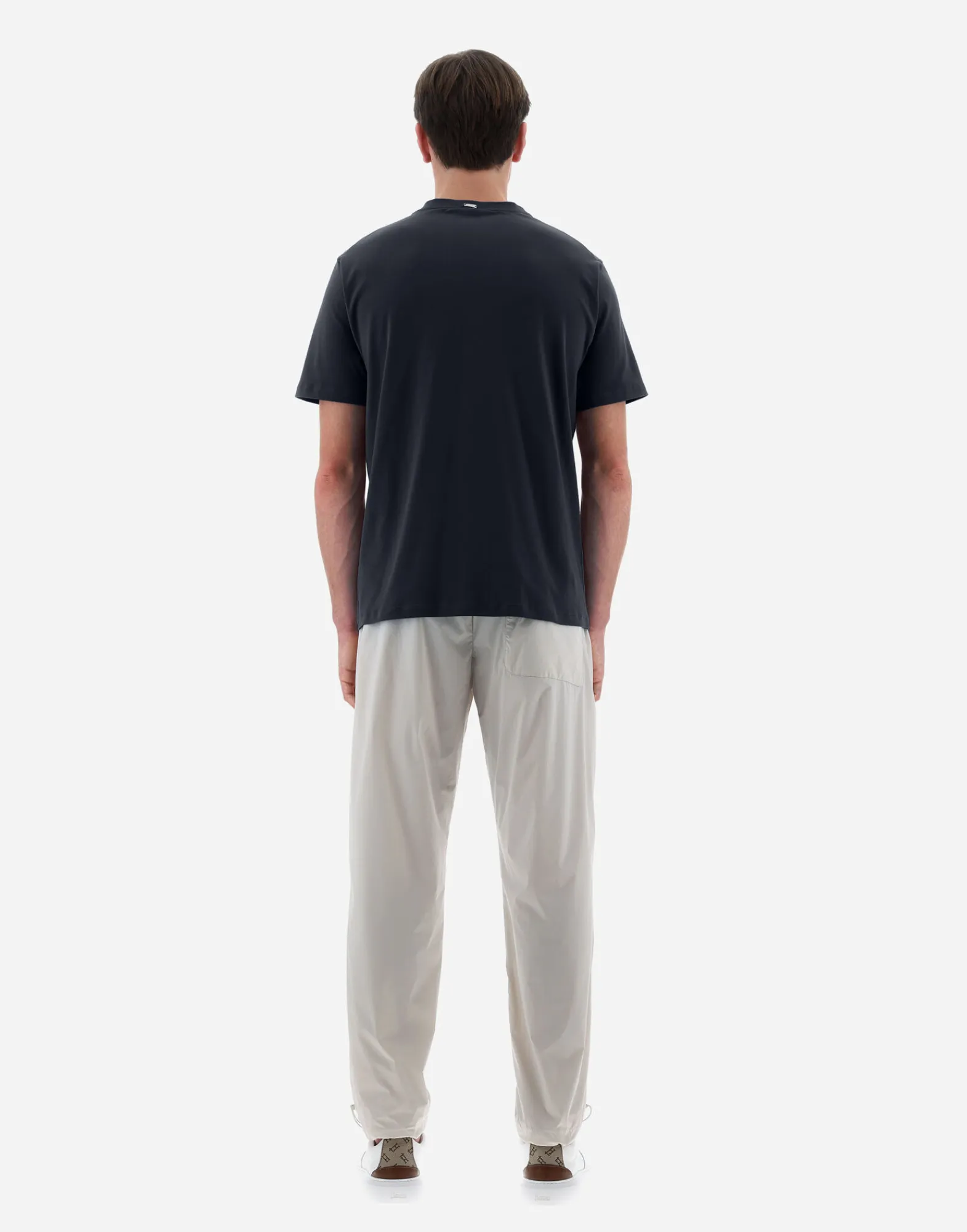Herno T-Shirt & Polo-Shirts-Resort T-Shirt Aus Basic Cotton