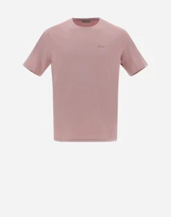 Herno T-Shirt & Polo-Shirts-Resort T-Shirt Aus Basic Cotton