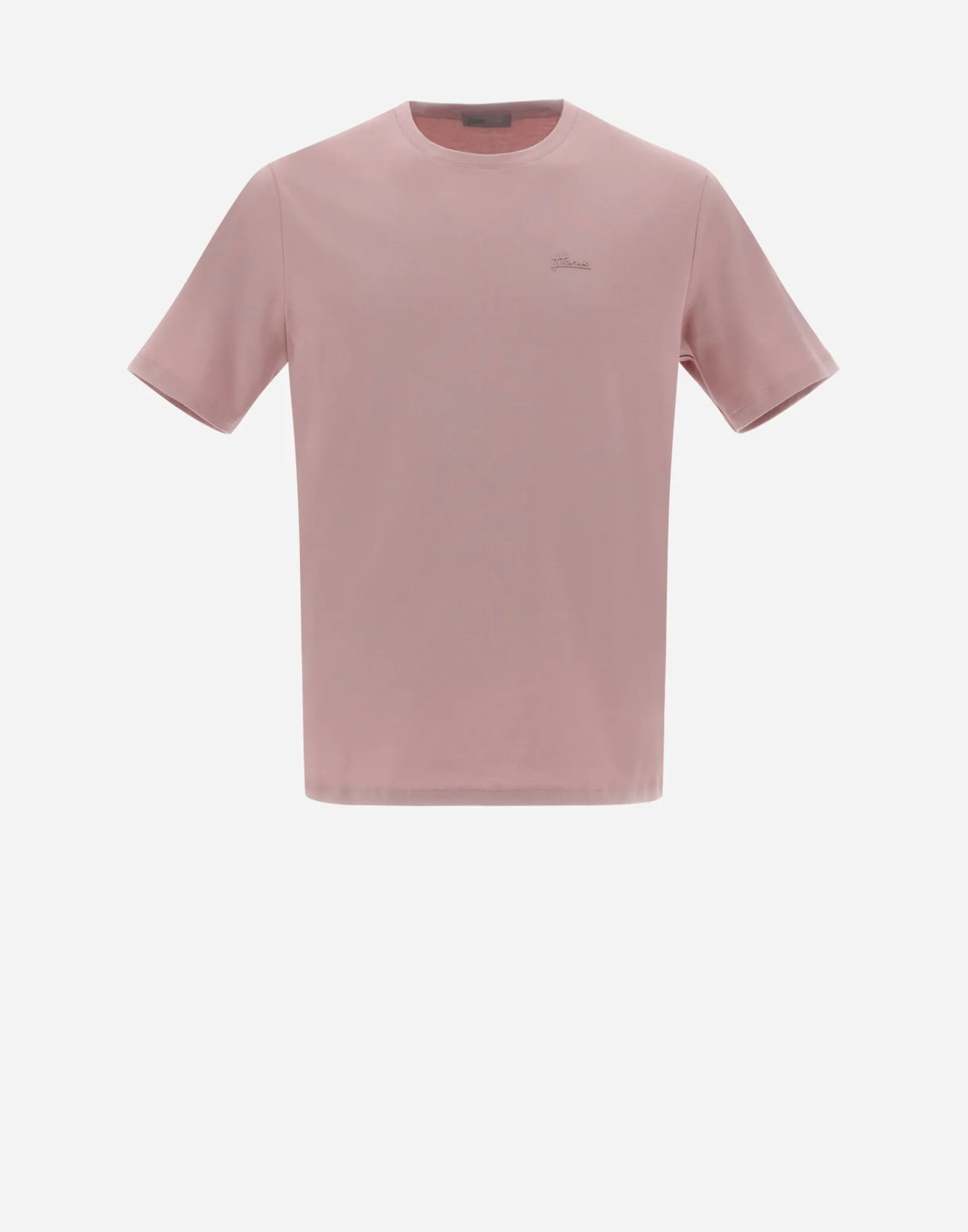 Herno T-Shirt & Polo-Shirts-Resort T-Shirt Aus Basic Cotton
