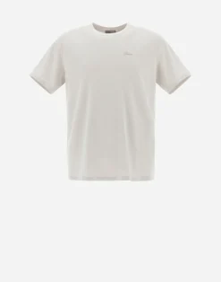 Herno T-Shirt & Polo-Shirts-Resort T-Shirt Aus Basic Cotton