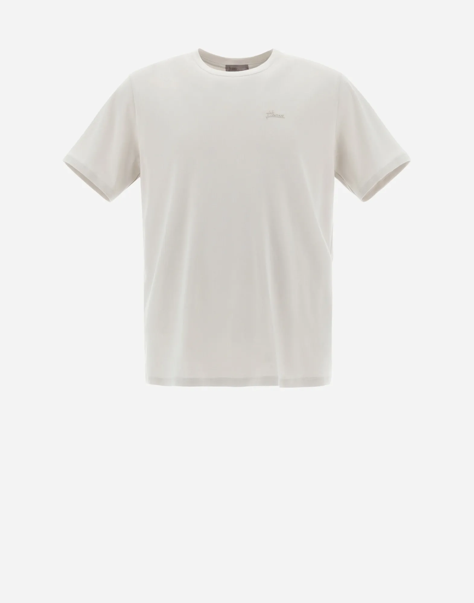 Herno T-Shirt & Polo-Shirts-Resort T-Shirt Aus Basic Cotton