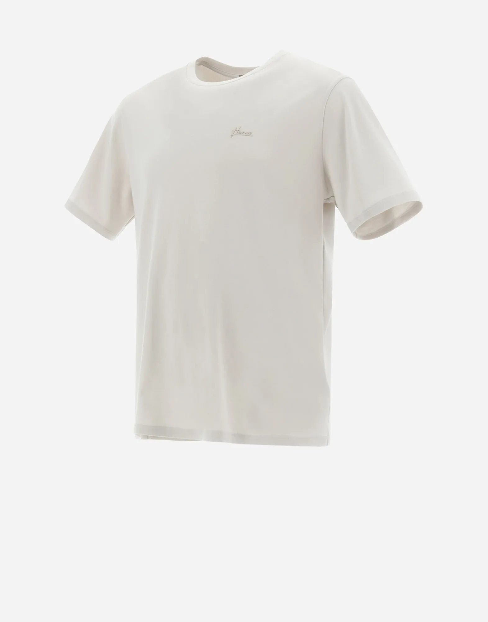 Herno T-Shirt & Polo-Shirts-Resort T-Shirt Aus Basic Cotton