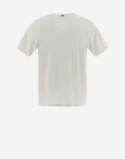 Herno T-Shirt & Polo-Shirts-Resort T-Shirt Aus Basic Cotton