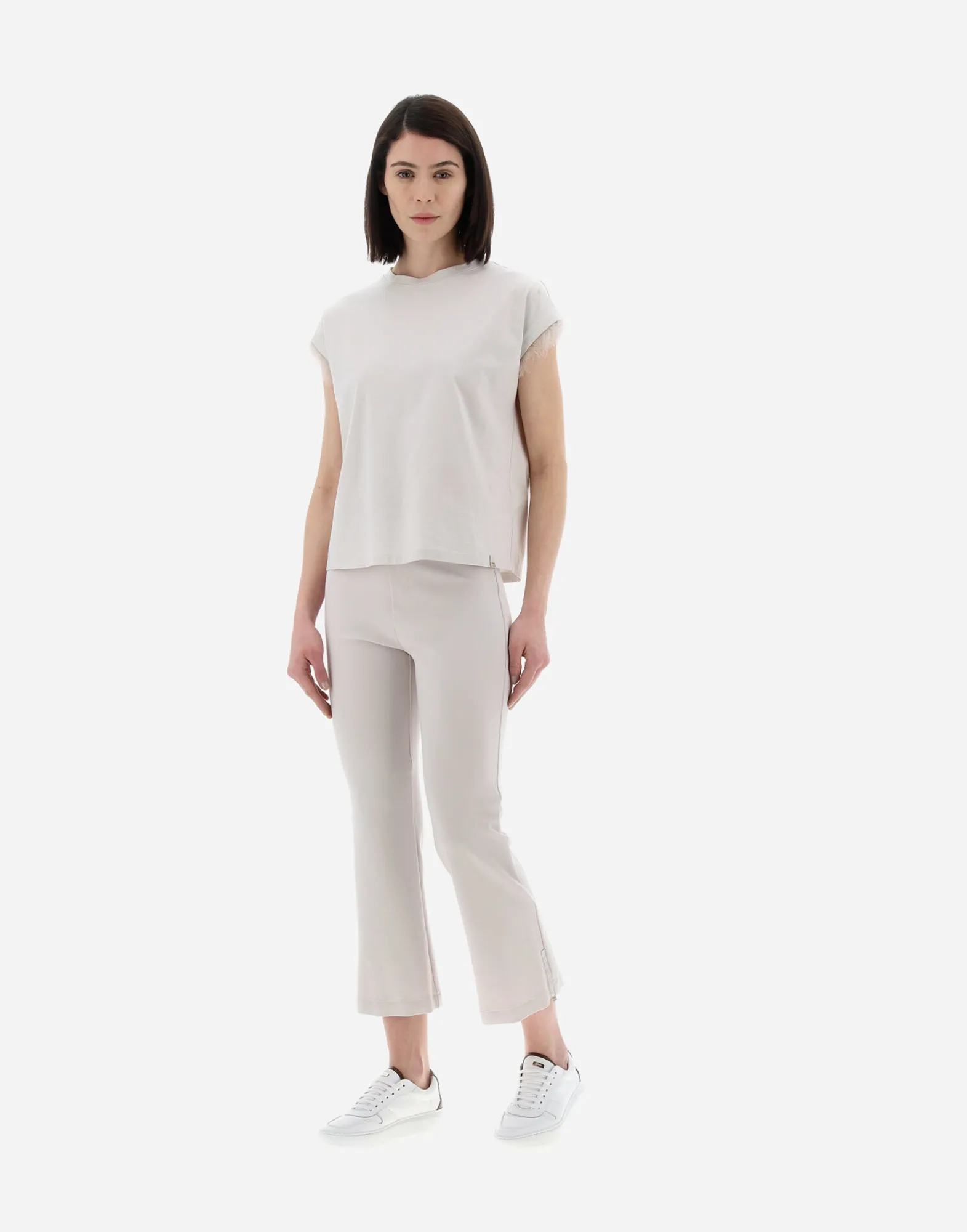 Herno T-Shirts-Resort T-Shirt Aus Chic Cotton Jersey