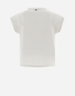 Herno T-Shirts-Resort T-Shirt Aus Chic Cotton Jersey