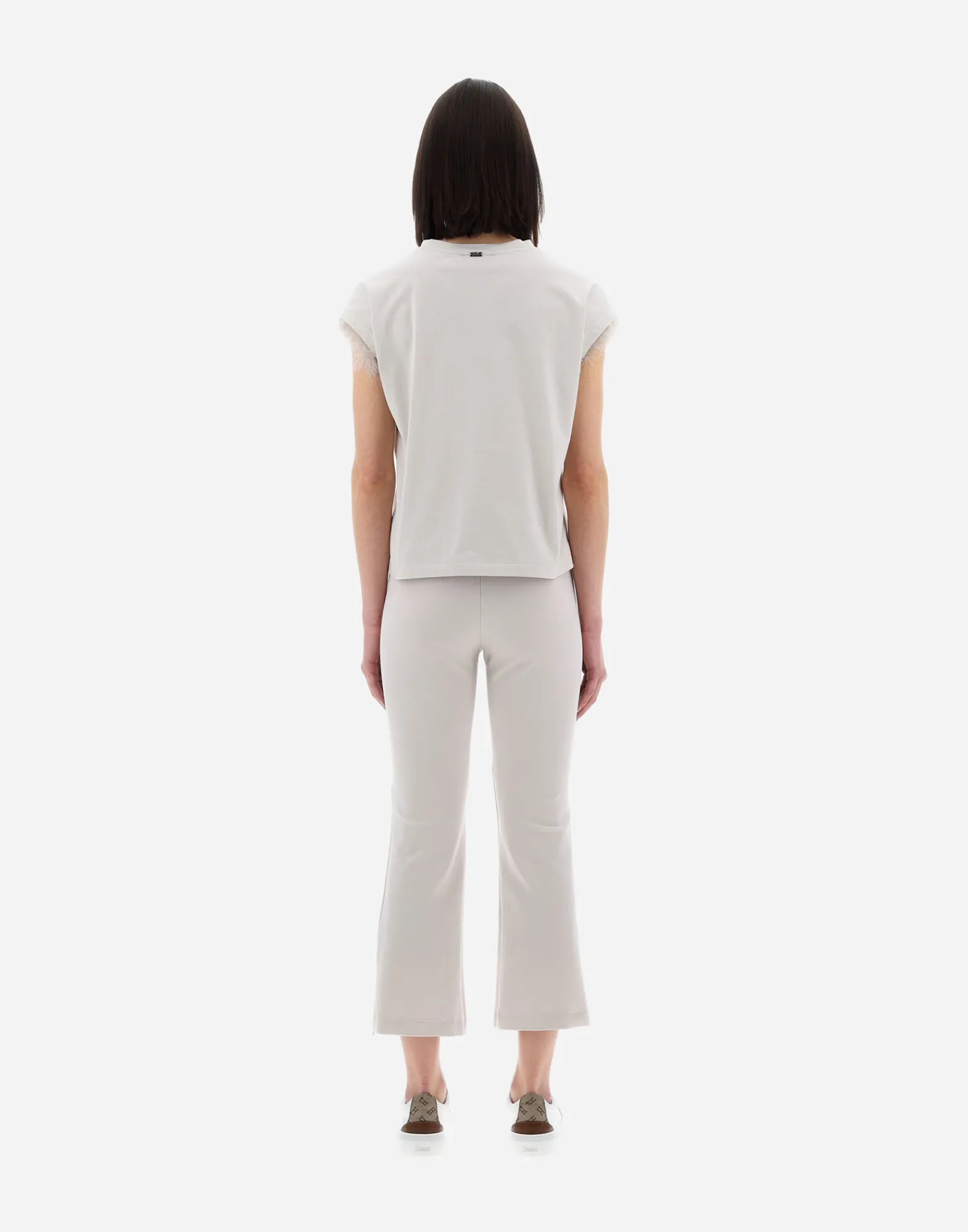 Herno T-Shirts-Resort T-Shirt Aus Chic Cotton Jersey
