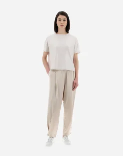 Herno T-Shirts-Resort T-Shirt Aus Coated Jersey