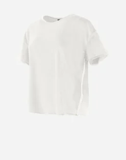 Herno T-Shirts-Resort T-Shirt Aus Glamour Chenille