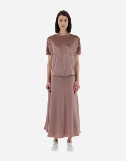 Herno T-Shirts-Resort T-Shirt Aus Glamour Chenille