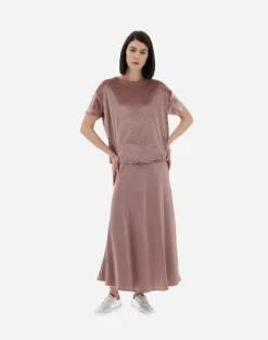 Herno T-Shirts-Resort T-Shirt Aus Glamour Chenille