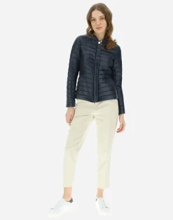 Herno Parka & Jacken-Schmal Geschnittene Jacke Aus Nylon Ultralight Mit Kragen