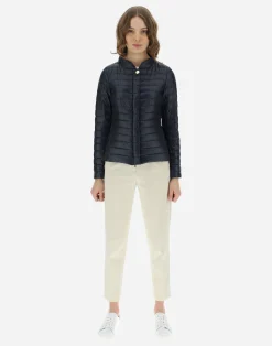 Herno Parka & Jacken-Schmal Geschnittene Jacke Aus Nylon Ultralight Mit Kragen