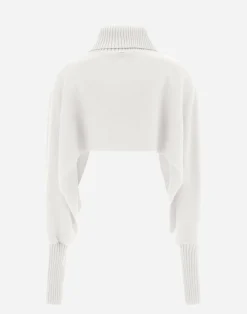 Herno Jacken-Soft Poncho Resort Cropped
