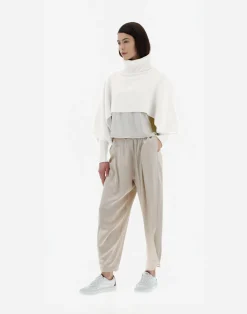 Herno Jacken-Soft Poncho Resort Cropped