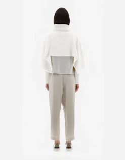 Herno Jacken-Soft Poncho Resort Cropped