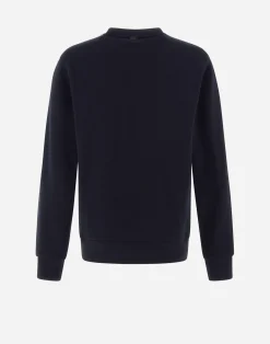 Herno Sweatshirts & Strickjacken-Sweatshirt Aus Cotton Sweater