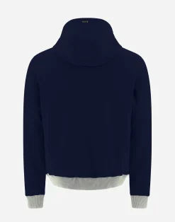 Herno Bomber-Sweatshirt Aus Double Sweater