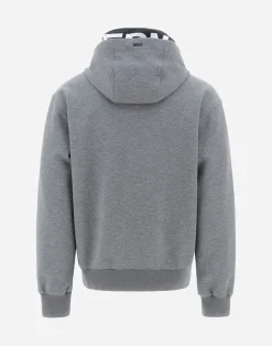 Herno Bomber-Sweatshirt Aus Soft Scuba & Plaster