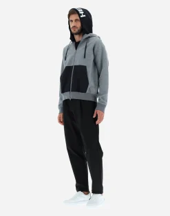 Herno Bomber-Sweatshirt Aus Soft Scuba & Plaster