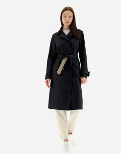Herno Mäntel & Trenchcoats-Trenchcoat Aus Delon & Monogram