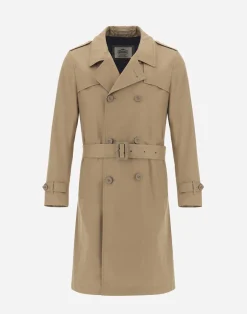 Herno Mäntel & Trenchcoats-Trenchcoat Aus Delon & Monogram