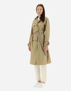 Herno Mäntel & Trenchcoats-Trenchcoat Aus Delon & Monogram