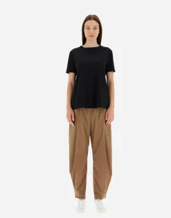 Herno T-Shirts-T-Shirt Aus Chic Cotton Jersey & New Techno Taft