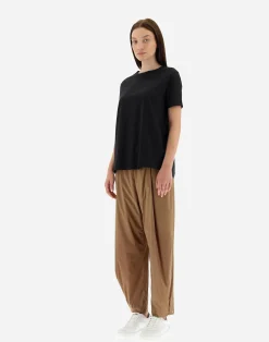Herno T-Shirts-T-Shirt Aus Chic Cotton Jersey & New Techno Taft