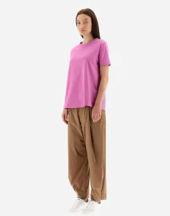 Herno T-Shirts-T-Shirt Aus Chic Cotton Jersey & New Techno Taft