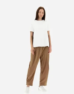 Herno T-Shirts-T-Shirt Aus Chic Cotton Jersey & New Techno Taft