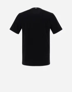 Herno T-Shirt & Polo-Shirts-T-Shirt Aus Compact Jersey