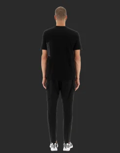 Herno T-Shirt & Polo-Shirts-T-Shirt Aus Compact Jersey Und Light Mesh