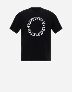 Herno T-Shirt & Polo-Shirts-T-Shirt Aus Compact Jersey
