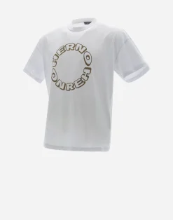 Herno T-Shirt & Polo-Shirts-T-Shirt Aus Compact Jersey