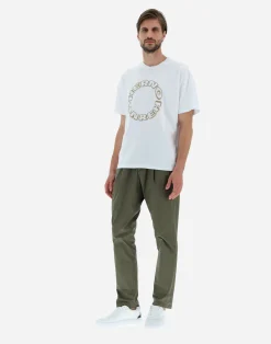 Herno T-Shirt & Polo-Shirts-T-Shirt Aus Compact Jersey