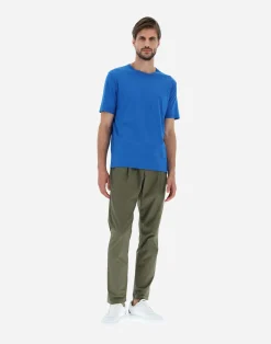 Herno T-Shirt & Polo-Shirts-T-Shirt Aus Crepe-Jersey