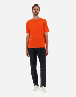 Herno T-Shirt & Polo-Shirts-T-Shirt Aus Crepe-Jersey