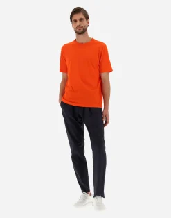 Herno T-Shirt & Polo-Shirts-T-Shirt Aus Crepe-Jersey