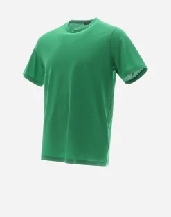 Herno T-Shirt & Polo-Shirts-T-Shirt Aus Crepe-Jersey